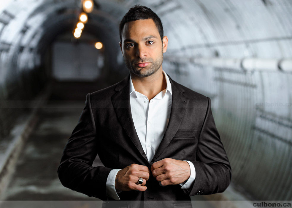 If looks could kill: A portrait session with Michael Mando.